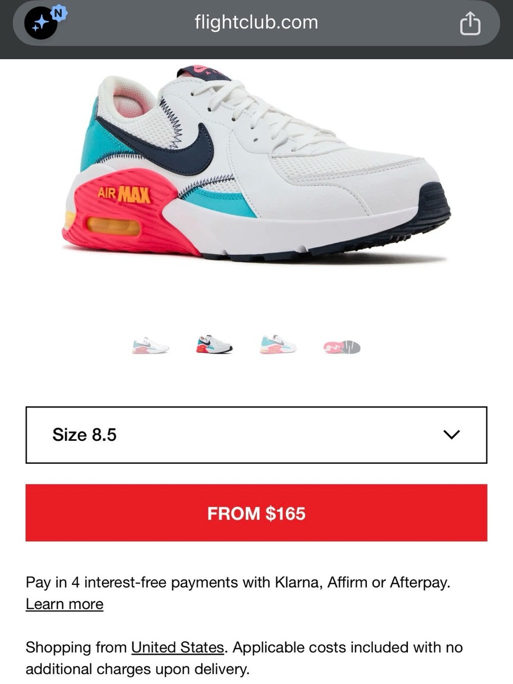 Nike Men’s Air Max EXCEE